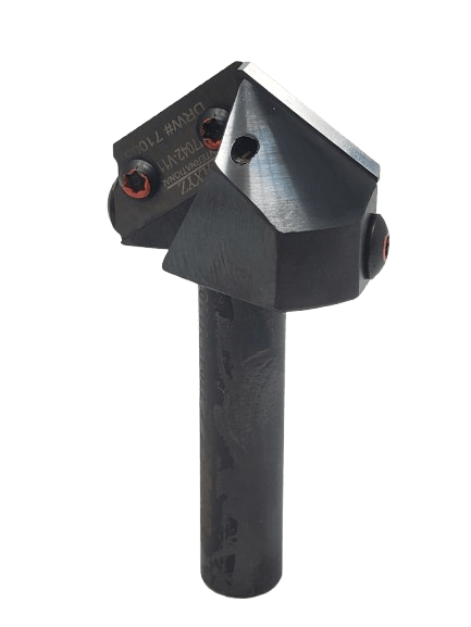 AXYZ - 77041 AXYZ Double insert V-Cutter 110 Deg Router Bit