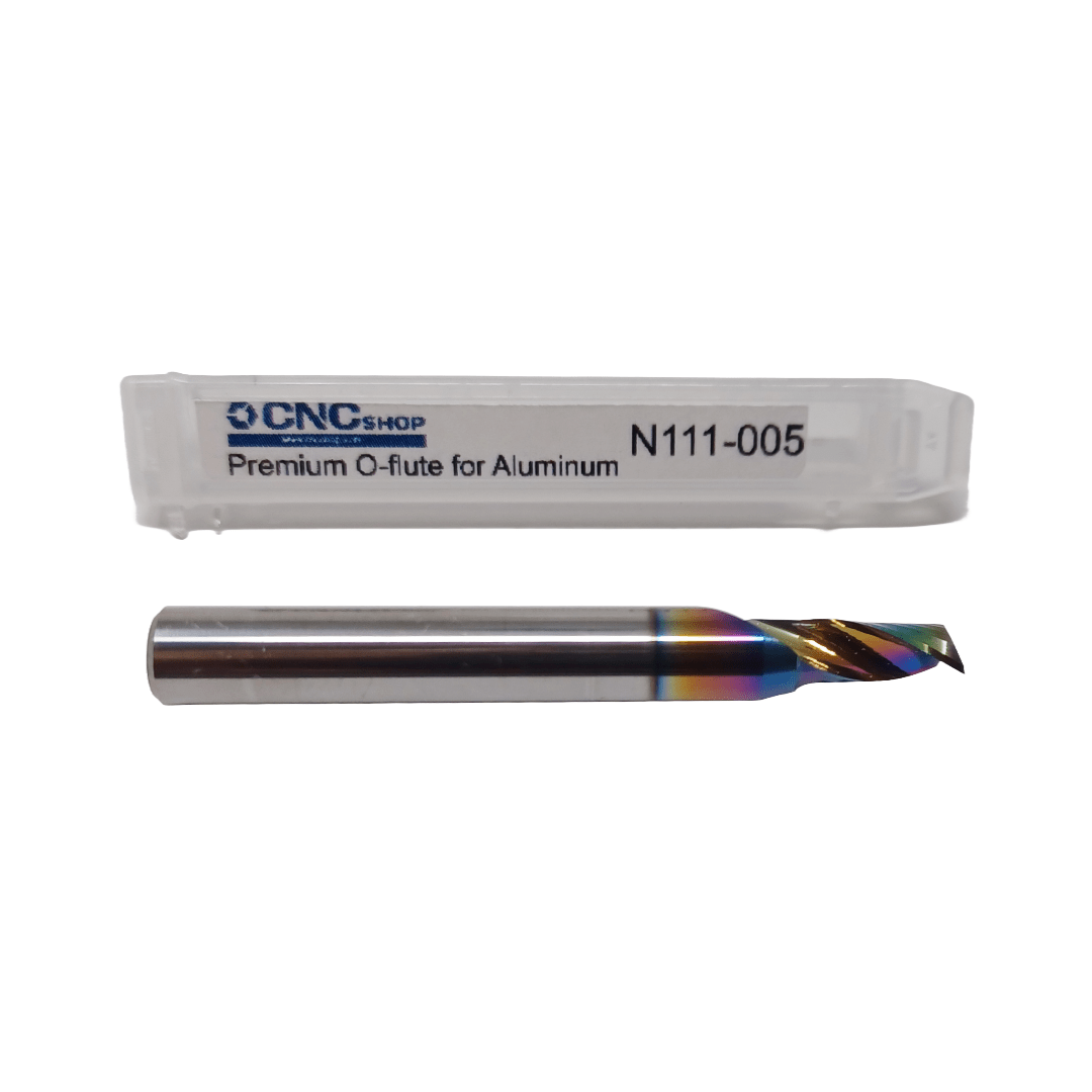 CNC Shop - N111-005 CNCShop Premium coated O-flute 3/16