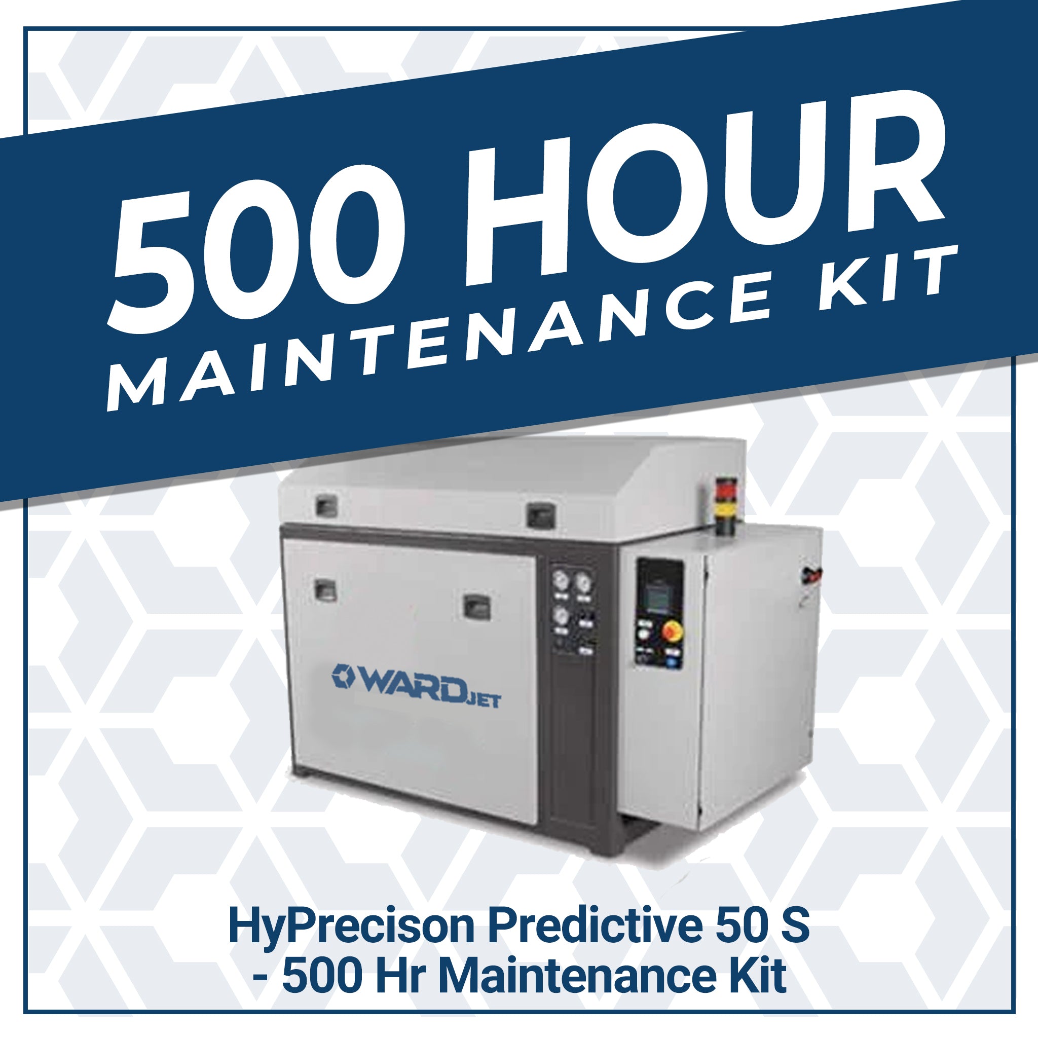 Kit de maintenance de pompe intensificateur HyPrecision Predictive 50S - 500 heures