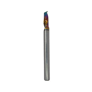 CNC Shop - N111-003 CNCShop Premium coated O-flute 1/8"dia, 5/16"cl, 1/4"shk SC