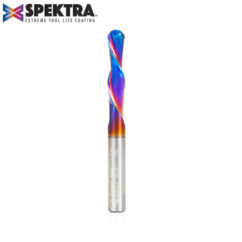 Amana - A46476 - K 1/4" Down - Cut Ball Nose Spektra™ Router BitCNCShop CA