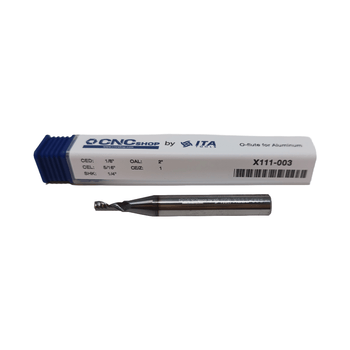 CNC Shop - X111 - 003 CNC Shop 1/8" Cut Diameter Upcut Router BitCNCShop CA