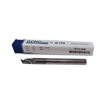 CNC Shop - X111 - 009 1/4" Cut Diameter Upcut Router BitCNCShop CA