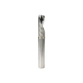 Solid Carbide CNC Router Bit – 1/4" Downcut O-Flute, 1 Flute, 1/4" Shank (62-115)