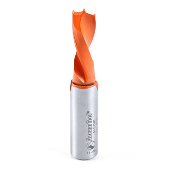 Amana - A315108 8mm L/H 57mm Long Brad Point Solid Carbide Dowel Drill Boring Bit